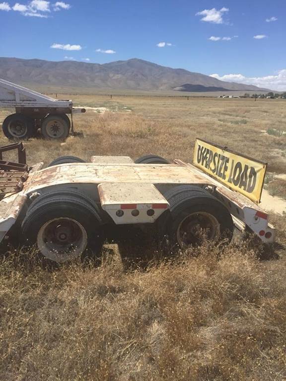 2006 Cozad Lowboy Trailer, Air Ride For Sale West Sacramento, CA