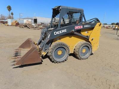 John Deere 316GR Track Skid Steer