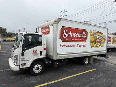 2016 Isuzu NPR HD Box Truck