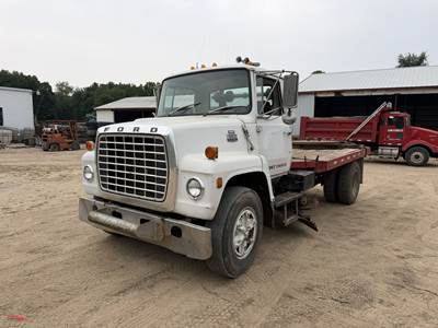 1980 Ford F9000 Flatbed Truck