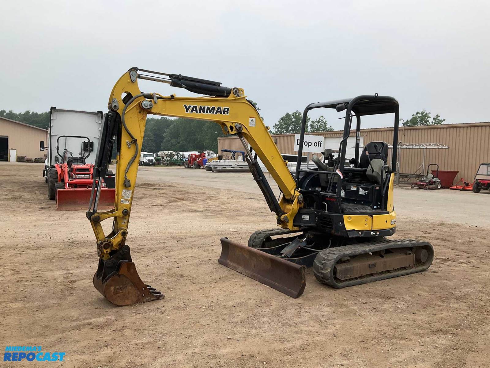 2016 Yanmar VIO 356A Mini Excavator For Sale Wayland, MI 240933