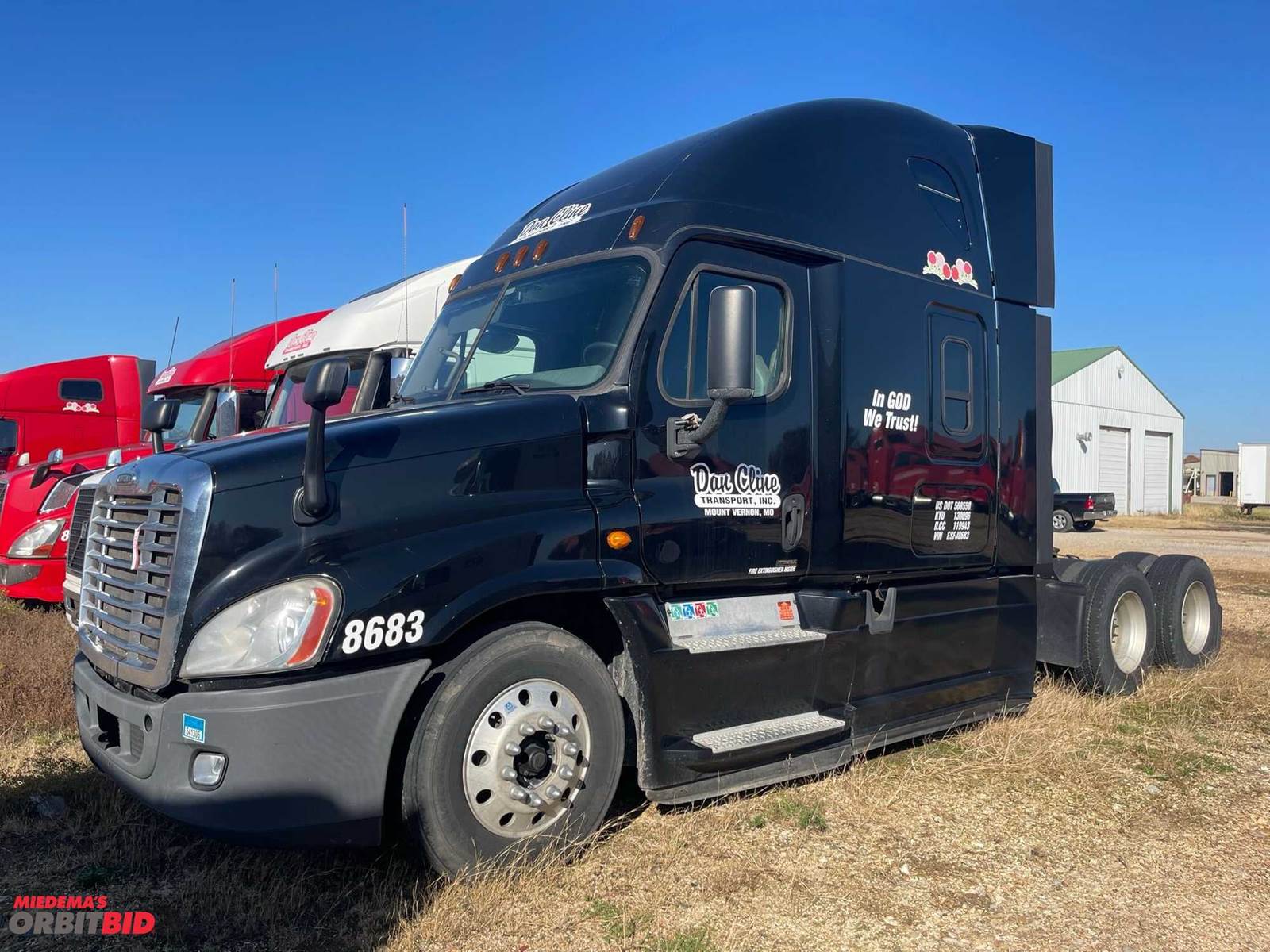 2014 Freightliner Cascadia Sleeper Semi Truck For Sale Mt. Vernon, MO