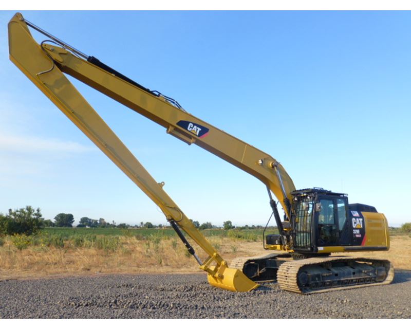 2014 Caterpillar 329E LR Long Reach Excavator For Sale, 1,250 Hours