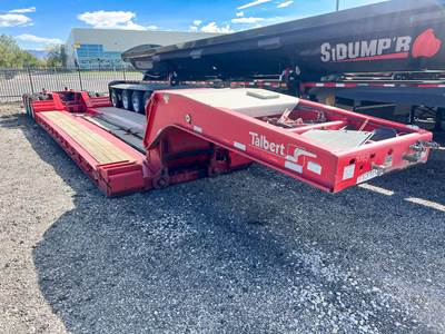 Talbert 53x102 Tandem Axle Lowboy Trailer - Air Ride