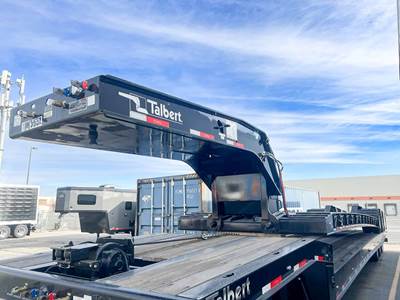 Talbert 53x102 Tri Axle Drop Deck Trailer - Air Ride