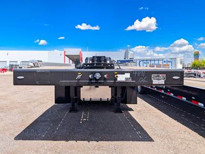 Talbert 50ft Drop Deck Trailer - Air Ride, Sliding Axle