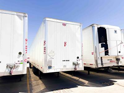 Wabash 53 ft Dry Van Trailer - Air Ride