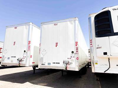 Wabash 53 ft Dry Van Trailer - Air Ride