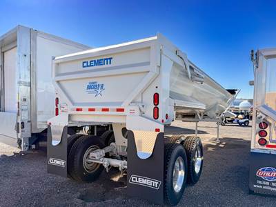 Clement RockStar 37 ft End Dump Trailer - Tandem Axle, Single Point