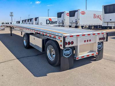 MAC 48x102 Flatbed Trailer - Air Ride