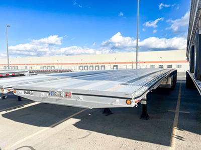 MAC 53x102 Quad Axle Flatbed Trailer - Air Ride