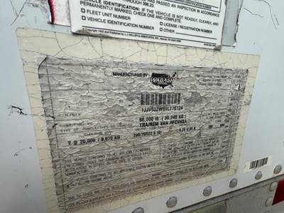 Wabash 53 ft Reefer Trailer - Carrier 2500