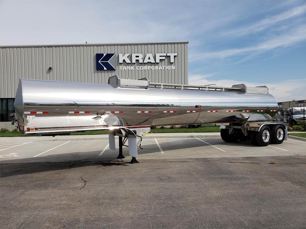 2019 Polar 5000 Gallon DOT 407 Insulated Caustic Soda Tanker Trailer