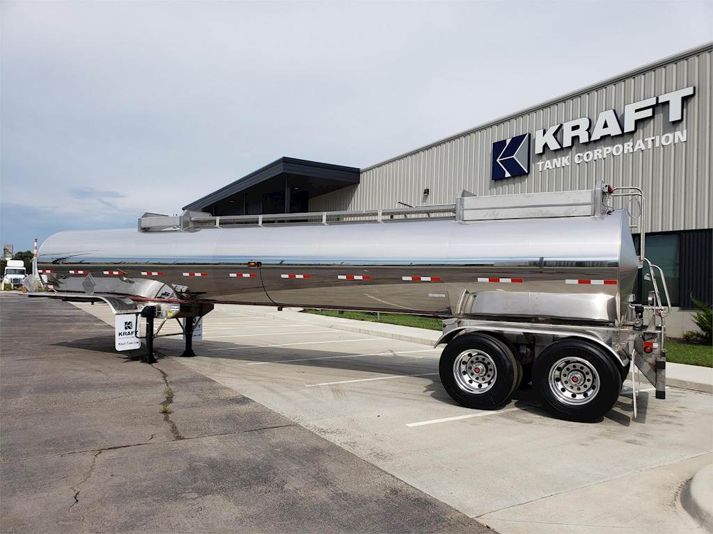 2019 Polar 5000 Gallon DOT 407 Insulated Caustic Soda Tanker Trailer