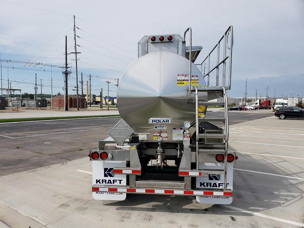 2019 Polar 5000 Gallon DOT 407 Insulated Caustic Soda Tanker Trailer