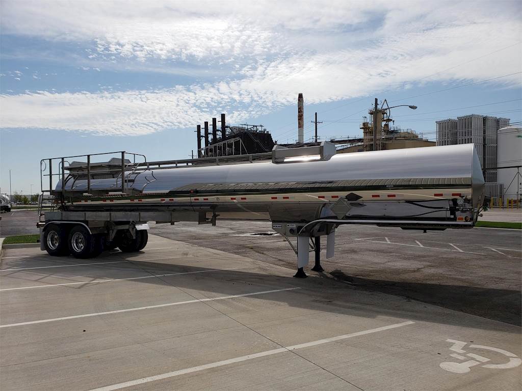 2019 Polar 5000 Gallon DOT 407 Insulated Caustic Soda Tanker Trailer