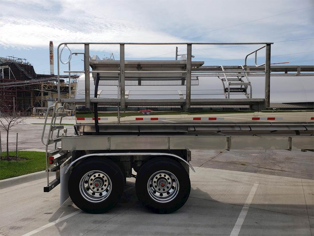 2019 Polar 5000 Gallon DOT 407 Insulated Caustic Soda Tanker Trailer