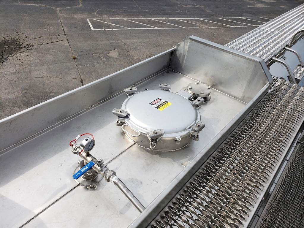 2019 Polar 5000 Gallon DOT 407 Insulated Caustic Soda Tanker Trailer