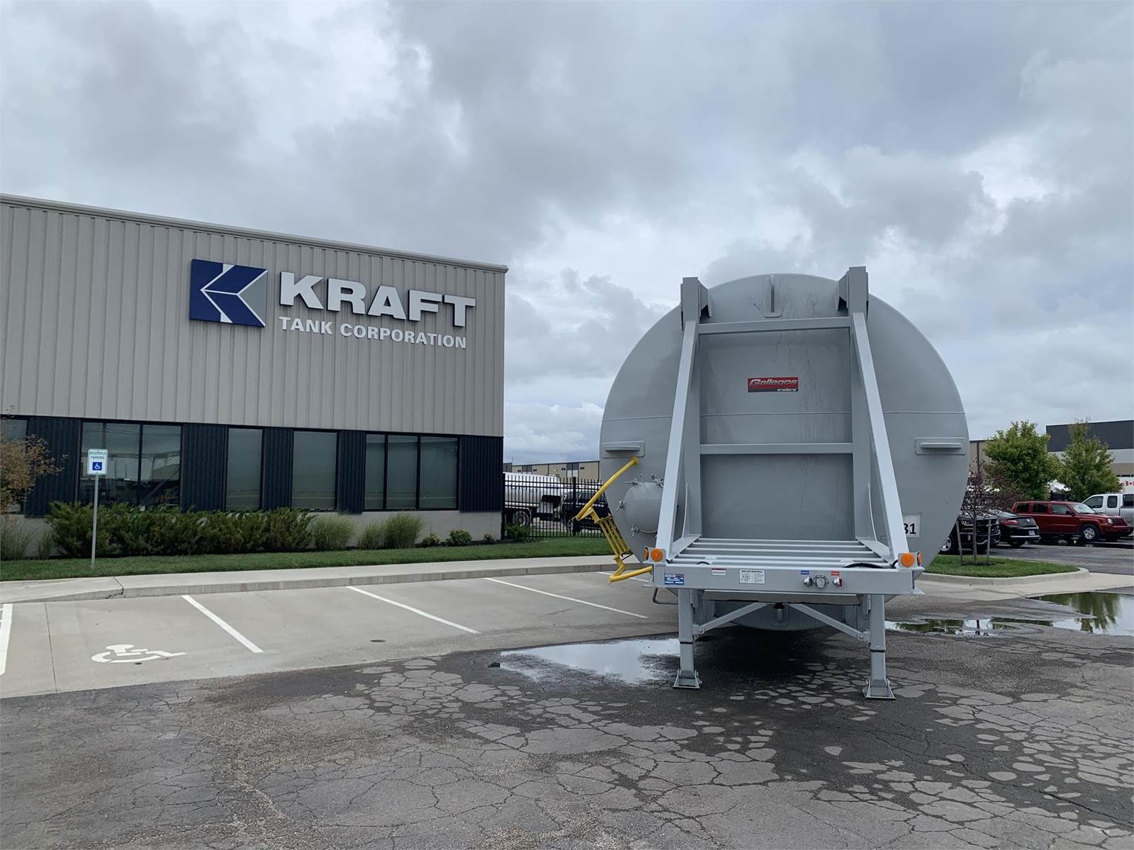 2024 Gallegos PORTABLE 4000 CUBIC FOOT DRY BULK VERTICAL SILO Dry Bulk ...