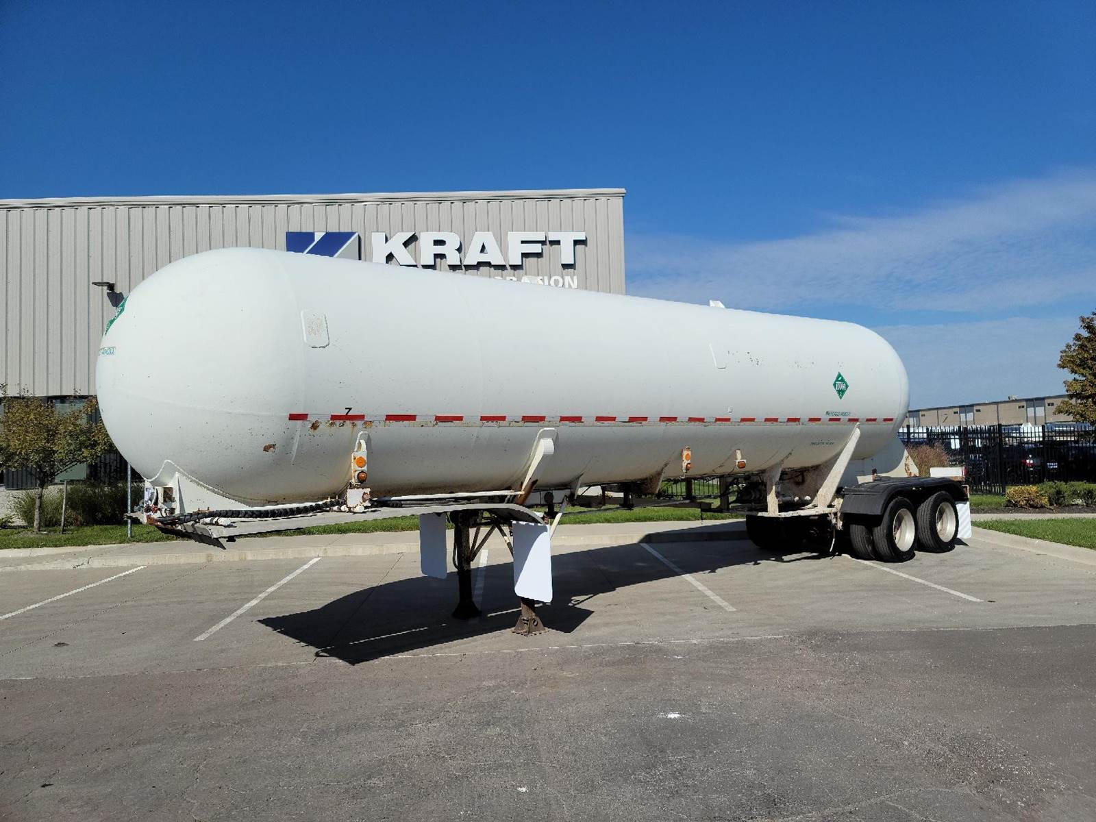 1965 Fruehauf 10650 GALLON 265 PSI MC 331 ANHYDROUS TANK Industrial Gas