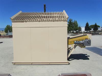 2018 Rock Systems 101-42 Front End Loader Hopper with Belt Feeder