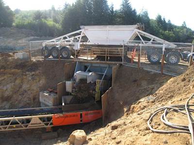 Rock Systems 104-B Drive-Over Unloader