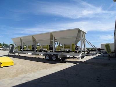 Rock Systems 108-4P Portable 4 Bin Blending Hopper