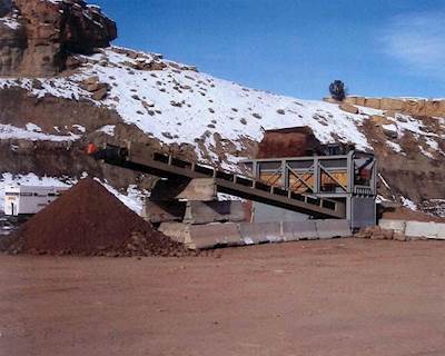 2012 Rock Systems 404-4620 Semi-Portable Vibrating Grizzly Feeder Station