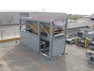 2017 Rock Systems 404-4620 Semi-Portable Vibrating Grizzly Feeder Station