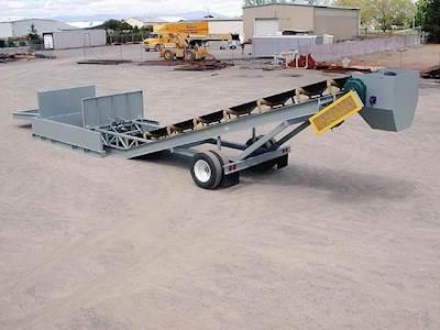 Rock Systems P104-LP Portable Drive-Over Truck Unloader