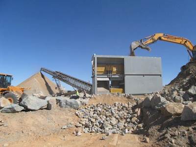 Rock Systems 407-2 Rip Rap Plant