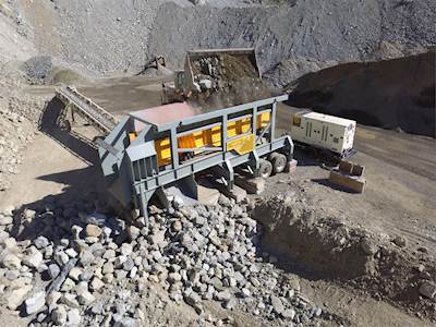 Rock Systems 407-2P Screening Plant