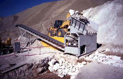 Rock Systems 407-A Semi-Portable Rip Rap Plant