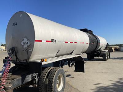 Polar Tandem Axle Asphalt / Hot Oil Tank Trailer - Spring, Fixed Axle