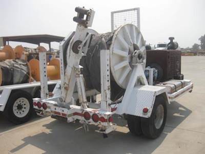 Sherman Reilly Cable Reel Trailer