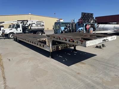 Cozad 42x102 Steel Drop Deck Trailer - Air Ride, Fixed Axle