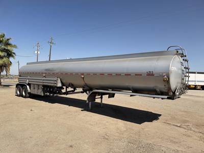 Beall 44ft Tandem Axle Aluminum Fuel Tanker Trailer - Spring, Fixed Axle