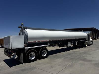 Heil 46ft Tandem Axle Aluminum Fuel Tanker Trailer - Spring, Fixed Axle