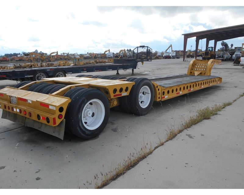 1973 Cozad Lowboy Trailer For Sale Madera, CA 9069 LOWBED