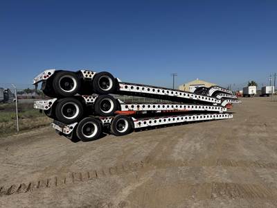 Cozad 42x102 Tandem Axle Lowboy Trailer - Air Ride