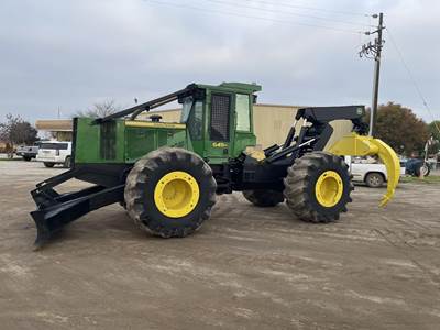 John Deere 648H Wheeled Grapple Skidder