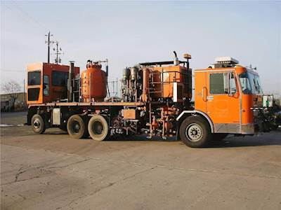 1993 Spartan EA20E4184 Lane Striping Truck