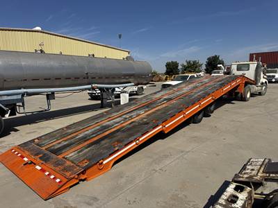 Trail King 48x102 Tandem Axle Steel Traveling Axle Trailer - Air Ride, Sliding Axle