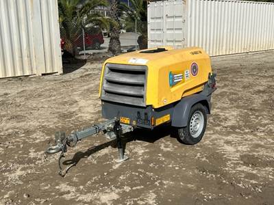 2021 ATLAS COPCO XAS110KD8 AIR COMPRESSOR