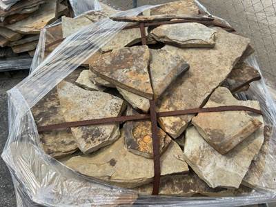 PALLET OF SANDSTONE PAVERS --(LOCATED IN COLTON, CA)--