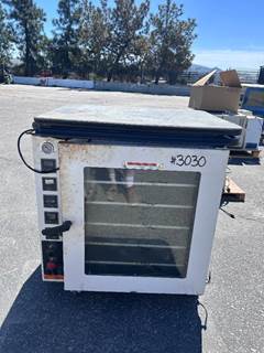 ACROSS INTERNATIONAL VACUUM OVEN, PLASTIC FOLDING TABLE --(LOCATED IN COLTON, CA)--