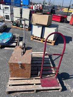 DOLLY, BERRY FAST TAPING MACHINE --(LOCATED IN COLTON, CA)--