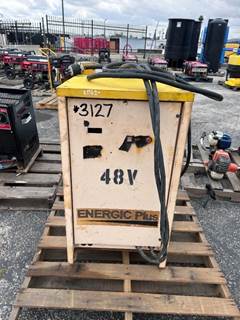 ENERGIC PLUS RLC 48V INDUSTRIAL BATTERY CHARGER --(LOCATED IN COLTON, CA)--