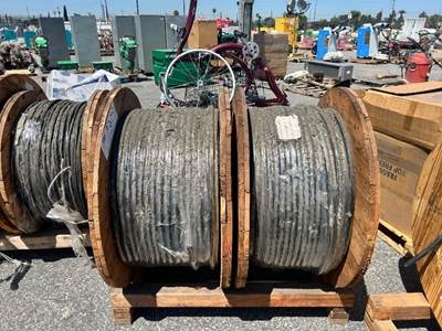 APPROX. (2) SPOOLS OF ELECTRICAL WIRE --(LOCATED IN COLTON, CA)--