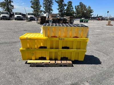 PALLET OF APPROX. (3) CHEMICAL CABINETS --(LOCATED IN COLTON, CA)--
